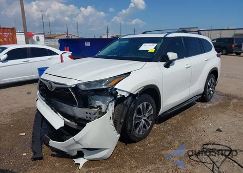2021 Toyota Highlander Xle from USA, damaged, VIN 5TDGZRAH6MS515004
